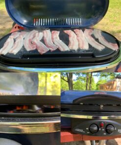 Coleman Swaptop Aluminum Griddle Accessory, Non-Stick Griddle Accessory for RoadTrip Grills, Creates 285 Sq. In. of Cooking Space for Camping, Tailgating, Grilling, & More 21 81S4JEF3ZL