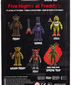 Alternative view of Funko Five Nights at Freddy's Articulated Foxy Action Figure, 5"