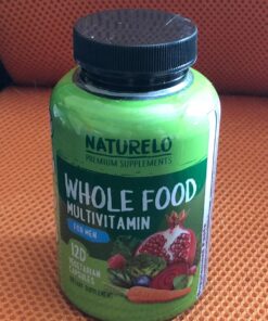 NATURELO Whole Food Multivitamin for Men - with Vitamins, Minerals, Organic Herbal Extracts - Vegetarian - for Energy, Brain, Heart, Eye Health - 120 Vegan Capsules 43 81S6MOhSTmL