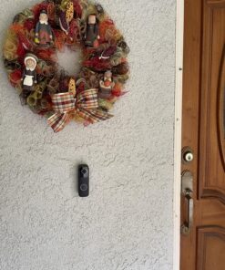 Blink Video Doorbell | Two-way audio, HD video, motion and chime app alerts and Alexa enabled — wired or wire-free (Black) Black Video Doorbell Standalone 36 81S7 V1tOwL