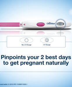 Clearblue Digital Ovulation Predictor Kit, featuring Ovulation Test with digital results, 20 Tests DOT 20 27 81S73GdmB7L