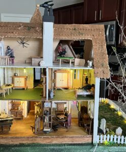 Greenleaf Fairfield Dollhouse Kit - 1/24 Scale 70 81S745qL1TL