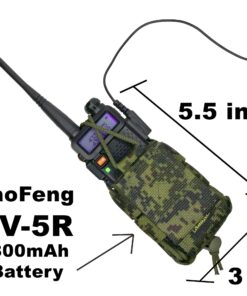 MOLLE Tactical Pouch Bag Radio Phone GPS Holster Holder BaoFeng Two-Way BF-F8HP UV-5R UV-82HP UV-5X3 UV-82C Garmin Retevis Motorola T460 T600 MR350R MH230R Midland Arcshell EMR pixel digital 14 81S7QpA4nGL