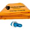 Best Sandbag Alternative - Hydrabarrier Supreme 12 Foot Length 12 Inch Height. - Water Diversion Tubes That are The Lightweight, Re-usable, and Eco-Friendly (Single Unit) Includes HydraFill Adapter