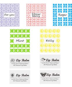 Lip Balm Container Tubes - 50-Pack (10x5 colors) - DIY - 3/16 Oz (5.5 ml) - Including 50 Writeable (10x5 colors) & 50 Printed Lip Balm Stickers - Twist Mechanism and a Cap - Empty - Make Lip Balm 31 81S8CuAetL 2