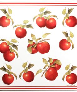 Reston Lloyd G-999-S Harvest Apple Decorative Lightweight Tin Gas Stovetop/Burner Cover Set, Mutli-Color 13 81S8gixIDeL