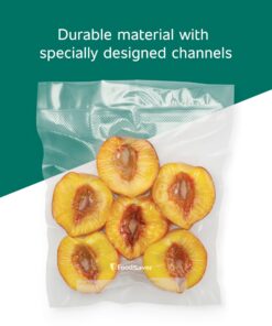 FoodSaver Vacuum Sealer Bags for Airtight Food Storage and Sous Vide, 1 Quart Precut Bags (44 Count) 44 quart bag PDP FFP 16 81S9v1i6B2L