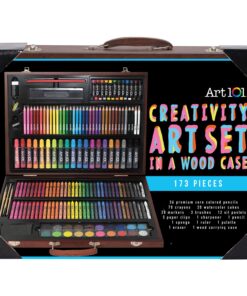 Alternative view of Art 101 Creativity Art Set, Assorted Colors, 173 Pieces (53173)