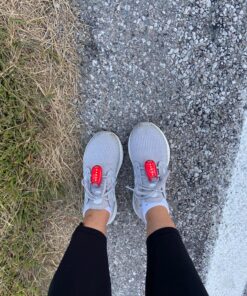 LED Safety Light 2 Pack - Nighttime Visibility for Runners, Cyclists, Walkers, Joggers, Kids, Dogs, Relays & More - Clip to Clothes Strap to Wrist, Ankle, Bike, Collar, or Just About Anywhere! Red 26 81SApoHCrL