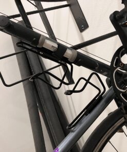 USHAKE Water Bottle Cages, Basic MTB Bike Bicycle Alloy Aluminum Lightweight Water Bottle Holder Cages Brackets(2 Pack- Drilled Holes Required) Black 32 81SCeF61V0L