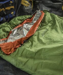 SE Survivor Series Orange Emergency Sleeping Bags with Drawstring Carrying Bags (2-Pack) - EB122OR-2 13 81SE0jEtuYL