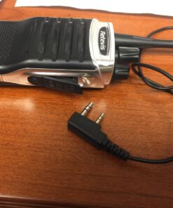 Retevis RT7 Walkie Talkies for Adults Rechargeable 16CH Hand Free Emergency Long Range Two Way Radio with Earpieces(Silver Black,5 Pack) with original G shape earpiece 32 81SE8hQheEL