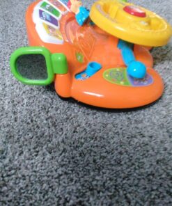 VTech Turn and Learn Driver Amazon Exclusive,Orange Orange Standard Packaging 53 81SEH7uCW3L
