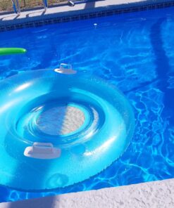 INTEX 58883EP Inflatable Sit 'N Lounge Pool Float: Heavy Duty Grab Handles – 47" Diameter – 220lb Weight Capacity – One Lounge – Color May Vary 47" 26 81SF9pOVslL