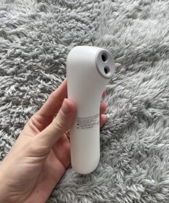 iHealth No-Touch Forehead Thermometer, Infrared Digital Thermometer for Adults and Kids, Touchless Baby Thermometer, 3 Ultra-Sensitive Sensors, Large LED Digits, Quiet Vibration Feedback, Non Contact White 51 81SFKOrHMEL