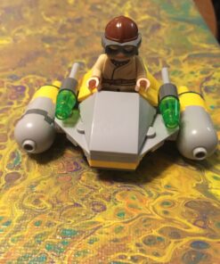 LEGO Star Wars Naboo Starfighter Microfighter 75223 Building Kit (62 Pieces) (Discontinued by Manufacturer) 22 81SFqMBdSLL