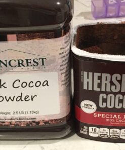 Black Cocoa Powder - 2.5 Lb Economy Size Tub 2.5 Pound (Pack of 1) 23 81SFzS71gML