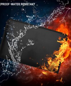 Legal Size Expanding File Folder Important Document Organizer Fireproof Document Bag with 13 Pockets,Color Labels,Non-Itchy Silicone Coated Portable File Wallet Large Capacity(16" x 10.6") 11 81SIvEudB8L