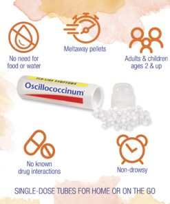 Boiron Oscillococcinum for Relief from Flu-Like Symptoms of Body Aches, Headache, Fever, Chills, and Fatigue - 30 Count 30 Count (Pack of 1) 27 81SJlRM7xeL