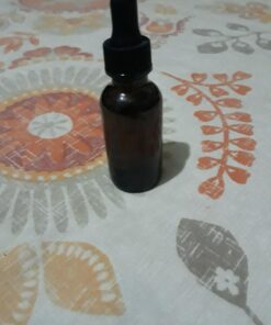 DropperStop 1oz Amber Glass Dropper Bottles (30mL) with Tapered Glass Droppers - Pack of 2 30 81SKlEMVANL