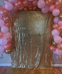 BalsaCircle 60x102-Inch Gold Rectangle Tablecloth for Wedding Party Cake Dessert Events Table Linens 60"*102" 55 81SLY0omKtL