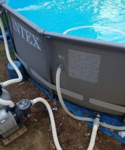 Intex Krystal Clear Sand Filter Pump for Above Ground Pools, 12-inch, 110-120V with GFCI 12 in Pump only 44 81SLq9 9okL