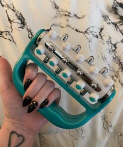 Coolife Fascia Release and Cellulite Remover Muscle Massage Roller, Mini Trigger Point Myofascial Deep Tissue Release Body Therapy Massager Tool for Men and Women Green 21 81SM5beknXL