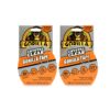 Gorilla Crystal Clear Repair Duct Tape, 1.88” x 9 yd, Clear, (Pack of 2)