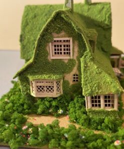 Totoro 1/150 Studio Ghibli Series Kiki's Delivery Service Kiki and Gigi's House (Okino House) MK07-22 Paper Craft 47 81SMRU8nz2L
