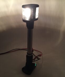 Pactrade Marine Boat Pontoon 11" Folding SS Anchor 2 x LED Navigation Light 12V 6 81SNMgzV qL