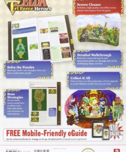 Alternative view of The Legend of Zelda: Tri Force Heroes Collector's Edition Guide