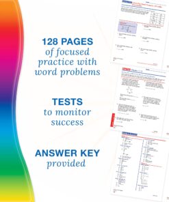Spectrum 6th Grade Math Word Problems Workbook, Ages 11 to 12, Grade 6 Math Word Problems, Fractions, Decimals, Percents, Statistics, Algebra 1 Prep, and Geometry Workbook - 128 Pages 14 81SOTAHOsL
