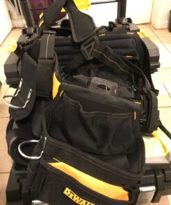 DEWALT DG5617 20-Pocket Pro Framer's Combo Apron Tool Belt and Yoke-style Suspenders Black Pockets On Suspenders 15 81SPNpe0L