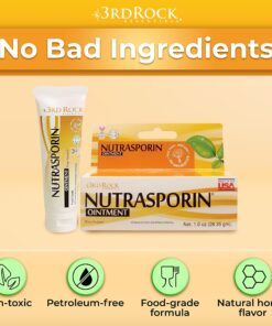 3rd Rock Essentials | Nutrasporin Ointment | Non Antibiotic First Aid Ointment | All Natural Personal Care (1.0 oz | 3 Packs) 1 Ounce (Pack of 3) Water Resistant 16 81SPwUMeOKS