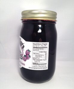 Mrs. Miller's HUGE 18 oz Seedless Black Raspberry Jam, Amish and Homemade! 12 81SQKpEspnL