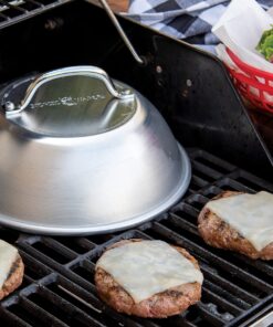 Nordic Ware 365 Indoor/Outdoor Cheese Melting Dome Silver 16 81SQVtz2d5L