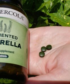 Dr. Mercola Fermented Chlorella with Chlorophyll, 90 Servings (450 Tablets), Dietary Supplement, Supports Immune and Organ Health, Non GMO, NSF Certified 18 81SR2SBYk6L
