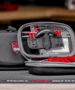 Real Avid Handgun Cleaning Kit: All in One 13 Piece Pistol Cleaning Kit With Cleaning Rod, Bore Brushes, Gun Cleaning Jags & Gun Cleaning Patches For .22 .357 9MM .38 .40 .44 & .45 Caliber Handguns 32 81SRLZV LYL 1