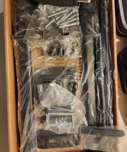 MOUNTUP UL Listed Full Motion TV Wall Mount for Most 42-82 inch TVs with Articulating Swivel and Tilt, TV Mount Max VESA 600x400mm, Holds up to 100lbs Fits 16" Stud MU0028 55 81SSNsdmLJL