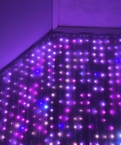 Govee Curtain Lights, WiFi Smart Christmas Lights LED, Color Changing Window Lights, Dynamic DIY Curtain String Lights for Bedroom Wall, Outdoor IP65 Waterproof, 5 x 6.6ft, 520 RGBIC LEDs 32 81SUfsKgoVL