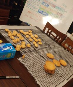 Baker's Secret 1061483 10-by-16-Inch Nonstick Cooling Rack, Set of 2 10" X 16" 19 81SUlQu3SL