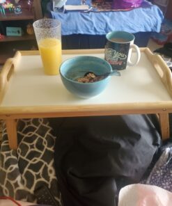 Winsome Wood Sherwood Bed Tray, Natural and white top 33 81SUoXvPoCL