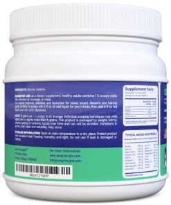 Alternative view of Grass-Fed Gelatin Powder, 1.5 lb. Custom Anti-Aging Protein for Healthy Hair, Skin, Joints & Nails. Paleo and Keto Friendly Cooking and Baking. Type 1 and 3 Collagen. GMO and Gluten Free. Unflavored. 1.5 Pound (Pack of 1)