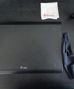 Graphics Drawing Tablet, UGEE M708 10 x 6 inch Large Drawing Tablet with 8 Hot Keys, Passive Stylus of 8192 Levels Pressure, UGEE M708 Graphics Tablet for Paint, Design, Art Creation Sketch Black 61 81SYZCH4dXL