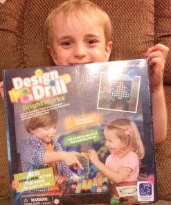 Educational Insights Design & Drill BrightWorks – 84-Piece Light Up Drill Set, STEM Learning with Toy Drill: Ages 3+ 21 81Sah7ASLGL