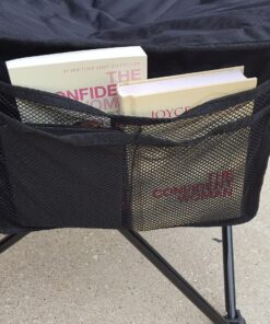 Coleman Portable Camping Chair with 4-Can Cooler, Fully Cushioned Seat and Back with Side Pocket and Cup Holder, Carry Bag Included, Collapsible Chair for Camping, Tailgates, Beach, and Sports Blue 38 81SbIp9YvhL