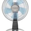 Rowenta Turbo Silence Table Fan 18 Inches Ultra Quiet Fan Oscillating, Portable, 4 Speeds, Manual Turn Dial, Indoor VU2531 Bronze 15 81SbwxzqoL
