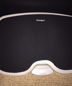 Kensington Comfort Memory Foam Adjustable Footrest (K56144USF), Smartfit, White/Black 50 81SdM2anm9L