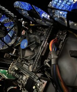 FGen 120mm LED Radiator Ultra-Quiet Computer Case Fan Blue 15 81SdjeUUheL