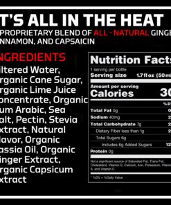 HOTSHOT Sports Shot Muscle Cramp Relief, All Natural Liquid Sports Drink, Scientifically Proven, for Leg and Night Cramps, Proudly NSF Certified for Sport, (Spicy Mango) (1.7 Fl Oz) (Pack of 12) Spicy Mango 1.7 Fl Oz (Pack of 12) 9 81Sdue59DwL